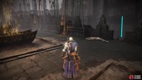 Defeat the enemies and head to the end to find a ladder.