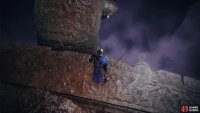 Head to the edge of the large coffin&hellip;and jump!