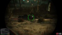 then shoot out the tyres on three moving vehicles