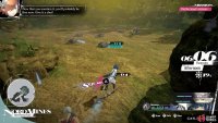 Weaker enemies will be blue, allowing you to attack and defeat them on the field.