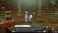 The sister offers some advice for getting through this dungeon.