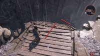 Activate the Fen&rsquo;harel Altar to get a path leading down behind it.