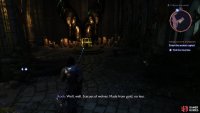 Go to your right at the start of the quest to find the first chest.