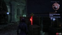 then head into a nearby room and destroy some crystals - some crystals may be hidden behind crates and barrels!