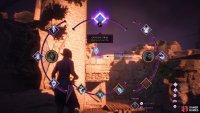 When you&rsquo;re ready to move on, have Davrin use his &ldquo;Griffon Strike&rdquo; ability to drop a pallet, which will then serve as a platform you can climb.