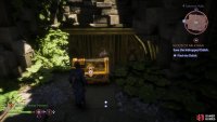 then jump a gap to find a chest.