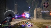 Seek out and destroy a Venatori crystal on the western edge of the dais to render your foes vulnerable.