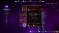 the Thorn of Misfortune causes Arcane Bombs to critically hit and reduces the number of Arcane Marks you need to inflict,