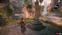 Turn the three rotating statues so they&rsquo;re facing the walkways to the northwest, west and southwest,