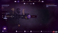 Check the map after returning to the Lighthouse and talk to companions if they have an exclamation point or clock near their portrait icon.