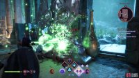 Behind the barrier you&rsquo;ll finally find Lucanis&rsquo;s blood - destroy it to free the assassin to engage his prey.