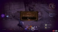 Search along the eastern edge of the warehouse to find a &ldquo;Damp Notice&rdquo;, which provides a clue.