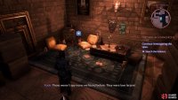 Once all four braziers are lit, enter the small hideout in the Grande Market to discover the true nature of the dastardly duo you&rsquo;ve been following.