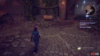 Head upstairs to find a second chest,