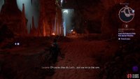 Follow the path around using Harding&rsquo;s power to reach the Altar at the top.