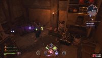 Open the chest in the corner.