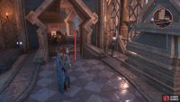 From the Central Market Beacon, climb the ladder behind it, jump across the roofs, and climb the southern ladder to find The Tavern.