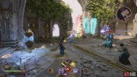 Head to the room at the back of the Elven Temple for a few battles.