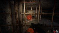 If you stand by the edge of the caged room, the Bloodsuckers will try to attack you, but they can&rsquo;t get you from here. Use this to your advantage.