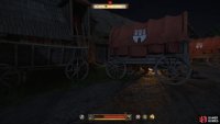 Head around the back of the Tavern and go up the ladder here.