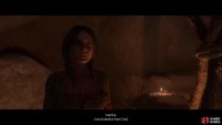 Find Marika hiding out in a cave in Apollonia and she&rsquo;ll ask you to get an amulet from her father.
