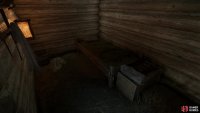 The bed in Tachov is of decent quality and comes with a storage chest.