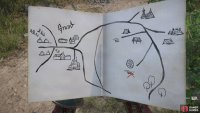Shima will give you a map detailing the location of the secret mint.