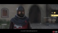 If you can, pass the scholarship check for a reputation boost, otherwise tell him you&rsquo;re lost.