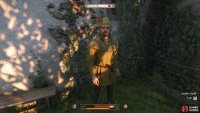 Speak to the nervous scribe by the doorway for some random loot.