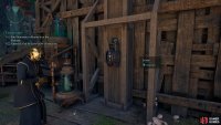 Pull the lever after inserting the relic to kickstart the statue.