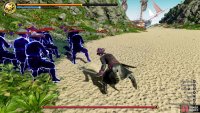 At some point, Amon will summon a bunch of clones, which is when the real battle begins.
