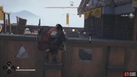 You can clear most of the deck just by assassinating foes from the railing - if you get caught, just drop into the water, wait for the heat to die down, and repeat. Or just hop on deck and kill everybody.