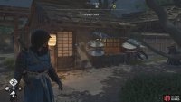 He&rsquo;s inside the building and points you to Nishinomaru Garden.