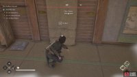 It&rsquo;s inside one of the buildings in the northern part of the compound.