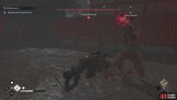 He has some unblockable attacks, so get ready to dodge to avoid them.