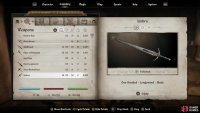 and take her sword, which you can keep for yourself,