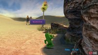 You will need to stop when the Cactuar turns around to face you