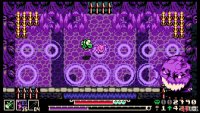 It can also fill the screen with explosions, although there are some safe spots.