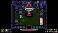 In the Trinket Shop, hit the shopkeeper until their head is spinning like this.