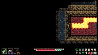 Use the lava as light to head on over to the western side of the first section.