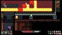 You&rsquo;ll have to use the lava as light to head along these small, moving platforms.