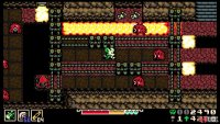 Past the Vial Lock, go fast through this area, since the lava will be close behind you.