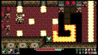 Lead the way from the lava to the red gems, which will destroy them.