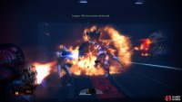 Get into position and ambush the geth, destroying their hardlink routers in the process,