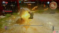 Its rolling charge attack, on the other hand, will plow right through Quen and potentially hit multiple times.
