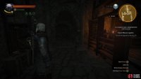 and a button in a nearby alcove that opens another secret door.