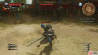 After several attacks Gregoire will perform a massive swing which leaves him vulnerable for a few seconds - hit him with a strong attack.