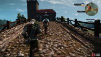 Follow Rosa var Attre onto a bridge, where she&rsquo;ll challenge you to a duel.