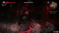 Despite the distractions, the Red Miasmal is surprisingly susceptible to sword strikes - you can even stun lock it in some situations!