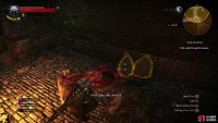 After escaping the rat pit you&rsquo;ll find a desiccated corpse,